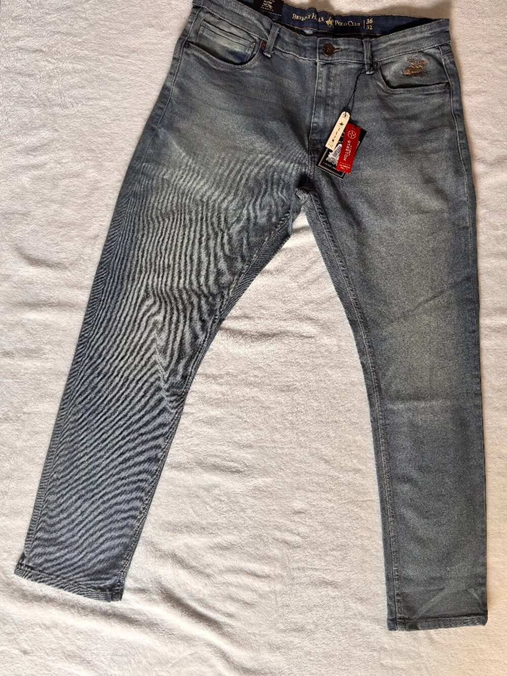 Beverly Hills Polo Club Slim Fit Jeans Men's 36x32